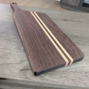 Walnut and Maple Charcuterie Board 20" x 7"